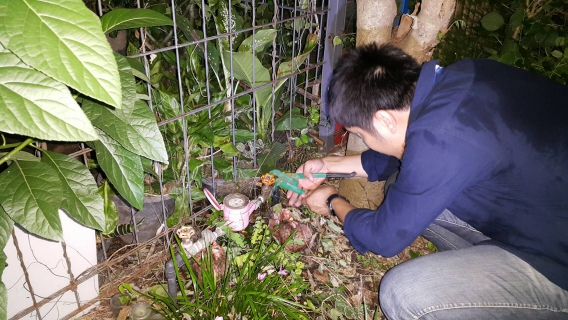ไฟล์แนบ กปภ.สาขากำแพงเพชร ลงพื้นที่สำรวจหาท่อแตก/รั่ว เพื่อลดน้ำสูญเสีย พื้นที่ DMA 01 