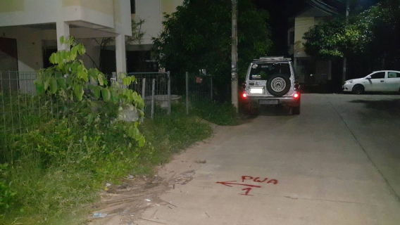 ไฟล์แนบ กปภ.สาขากำแพงเพชร ลงพื้นที่สำรวจหาท่อแตก/รั่ว เพื่อลดน้ำสูญเสีย พื้นที่ DMA 01 