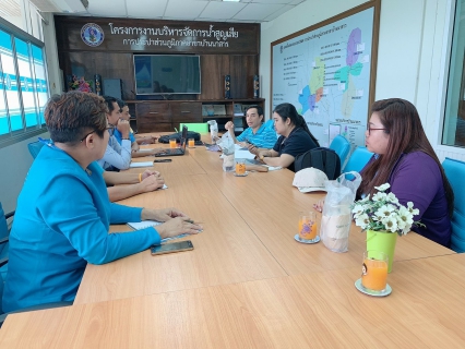 ไฟล์แนบ คณะผู้ตรวจสอบ ดำเนินการสุ่มตรวจสอบโครงการก่อสร้าง กปภ.สาขาบ้านนาสาร