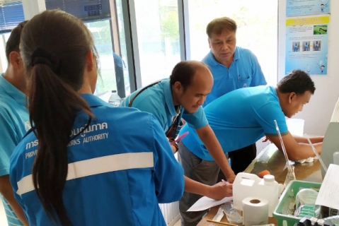 ไฟล์แนบ กองระบบผลิตและควบคุมคุณภาพน้ำ การประปาส่วนภูมิภาคเขต 6 จัดอบรม On The Job Training ณ การประปาส่วนภูมิภาค สาขาขอนแก่น (ชั้นพิเศษ)