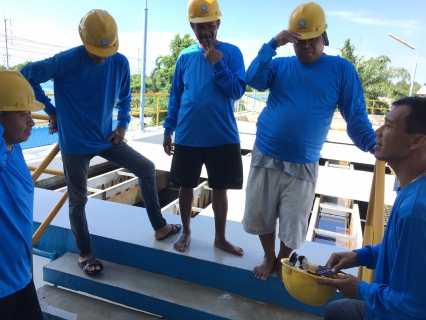 ไฟล์แนบ กปภ.สาขาพนมทวน ปฏิบัติตามแผนงานโครงการ WSP ล้างถังตกตะกอน ประจำเดือนพร้อมทำความสะอาดบริเวณอาคารผลิตน้ำ