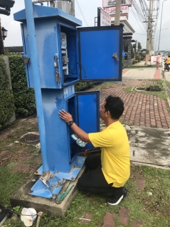 ไฟล์แนบ กปภ.สาขาสามพราน ลงพื้นที่สำรวจหาท่อแตก/รั่ว เพื่อลดน้ำสูญเสียและเพิ่มปริมาณน้ำจำหน่าย 