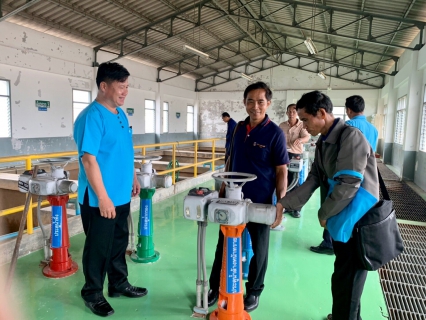 ไฟล์แนบ เมื่อวันที่ 27 กันยายน 2562 เวลา 09.00 - 12.00 น. กปภ.สาขาน่าน นำโดยนายเรืองเดช ริกากรณ์ ผจก.กปภ.สาขาน่าน หัวหน้างาน และพนักงานในสังกัด ร่วมต้อนรับคณะศึกษาดูงานจากองค์การบริหารส่วนตำบลม่วงตึ๊ด