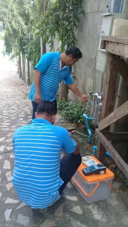 ไฟล์แนบ กปภ.สาขากาญจนบุรี เข้าตรวจสอบคุณภาพน้ำ ตามโครงการใส่ใจผู้บริโภค 