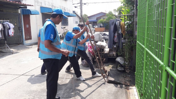 ไฟล์แนบ กปภ.สาขาสามพราน ลงพื้นที่สำรวจหาท่อแตก/รั่ว เพื่อลดน้ำสูญเสียและเพิ่มปริมาณน้ำจำหน่าย