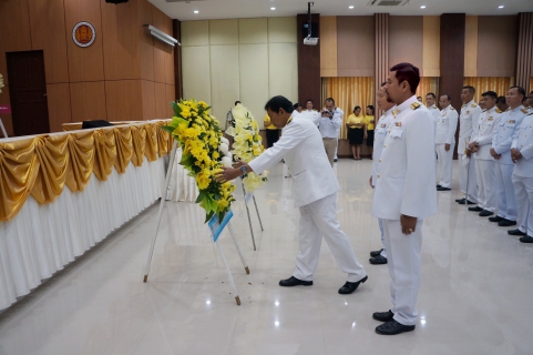 ไฟล์แนบ การประปาส่วนภูมิภาค สาขานาทวีเข้าร่วมกิจกรรมเนื่องในวันคล้ายวันสวรรคตพระบาทสมเด็จพระบรมชนกาธิเบศร มหาภูมิพลอดุลยเดชมหาราช บรมนาถบพิตร 13 ตุลาคม 2562
