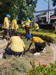 ไฟล์แนบ กปภ.สาขาพนมทวน ร่วมกิจกรรมจิตอาสา "ทำความสะอาดและปรับปรุงภูมิทัศน์พระปรางค์วัดทานกัณฑ์ บริเวณรอบศาลพ่อปู่สมิงดำ"