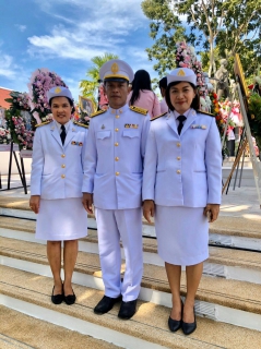 ไฟล์แนบ การประปาส่วนภูมิภาคสาขากระบี่ เข้าร่วมพิธีวางพวงมาลาและพิธีถวายบังคม เนื่องในวันคล้ายวันสวรรคตพระบาทสมเด็จพระจุลจอมเกล้าเจ้าอยู่หัว 23 ตุลาคม 2562 