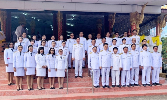 ไฟล์แนบ การประปาส่วนภูมิภาคเขต 6 นำโดย นายจักรพงศ์ คำจันทร์ ผู้อำนวยการฯ พร้อม นายยุทธศักดิ์ แพงเพ็ง ผู้ช่วยฯ นำทีมผู้บริหาร และพนักงานในสังกัด ร่วมงานพิธีสมโภชผ้าพระกฐินพระราชทาน ในวันศุกร์ที่ 1 พฤศจิกายน 2562 และประกอบพิธีถวายผ้าพระกฐินพระราชทาน ในวันเสาร์ที่ 2 พฤศจิกายน 2562  ณ วัดสว่างอารมณ์ ต.เมืองสวรรคโลก อ.สวรรคโลก จ.สุโขทัย 