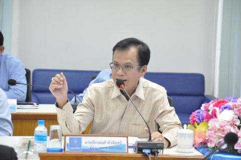 ไฟล์แนบ รองผู้ว่าการ (ปฏิบัติการ 2 ) เป็นประธานการประชุมสรุปผลการดำเนินงานของ กปภ.ข.6 ณ สิ้นไตรมาสที่ 4/2562 พร้อมมอบนโยบายการดำเนินงานในปีงบประมาณ 2563 ณ ห้องประชุม การประปาส่วนภูมิภาคเขต 6 อ.เมือง จ.ขอนแก่น ระหว่างวันที่ 7  8 พฤศจิกายน 2562
