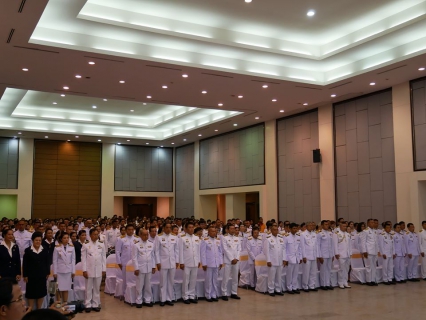 ไฟล์แนบ การประปาส่วนภูมิภาคสาขากระบี่ ร่วมพิธีวางพานพุ่มดอกไม้สดถวายราชสักการะ พระบามสมเด็จพระบรมชนกาธิเบศร มหาภูมิพลอดุลยเดชมหาราช บรมนาถบพิตร เนื่องในวันพระบิดาแห่งฝนหลวง ประจำปี 2562 