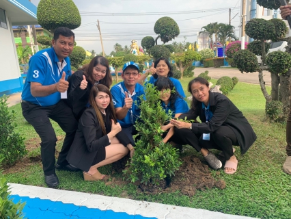 ไฟล์แนบ กปภ.สาขาสามพราน ร่วมกันปลูกต้นไม้โดยรอบสำนักงาน