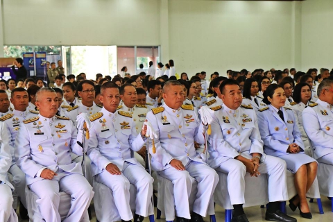 ไฟล์แนบ การประปาส่วนภูมิภาคสาขาชุมพรเข้าร่วมกิจกรรม"วันพระบิดาแห่งฝนหลวง" ณ เทศบาลเมืองชุมพร