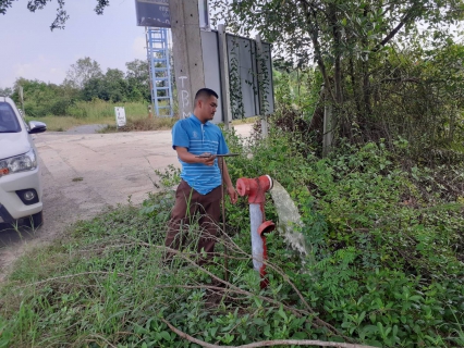 ไฟล์แนบ กปภ.สาขาสมุทรสงคราม ลงพื้นที่ตรวจสอบแอร์วาล์ว ท่อเมนประปา และมาตรวัดน้ำ บริเวณ ต.ยี่สาร เพื่อแก้ปัญหาน้ำประปา