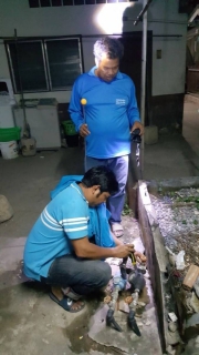ไฟล์แนบ การประปาส่วนภูมิภาคสาขาวิเศษชัยชาญ ลงพื้นที่สำรวจหาท่อแตก/รั่ว