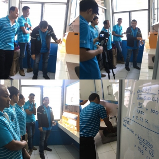 ไฟล์แนบ กปภ.สาขาพนมทวน จัดการฝึกอบรมเชิงปฏิบัติการ (OJT) ให้กับพนักงานในสังกัดงานผลิต