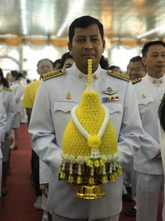 ไฟล์แนบ กปภ.สาขาสามพราน ร่วมพิธีถวายพานพุ่มราชสักการะ ถวายราชสดุดดี และถวายบังคม เนื่องในโอกาส วันพ่อแห่งชาติ  ประจำปีพุทธศักราช  2562 