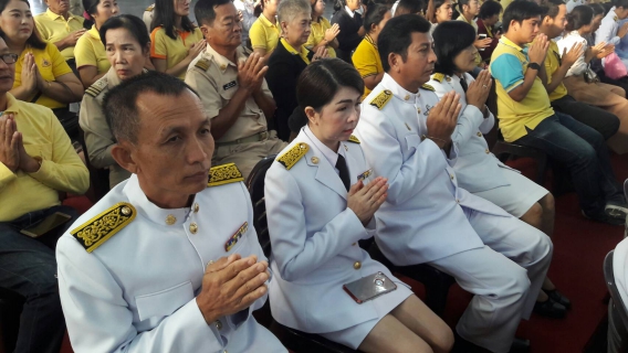 ไฟล์แนบ กปภ.สาขาสามพราน ร่วมพิธีถวายพานพุ่มราชสักการะ ถวายราชสดุดดี และถวายบังคม เนื่องในโอกาส วันพ่อแห่งชาติ  ประจำปีพุทธศักราช  2562 