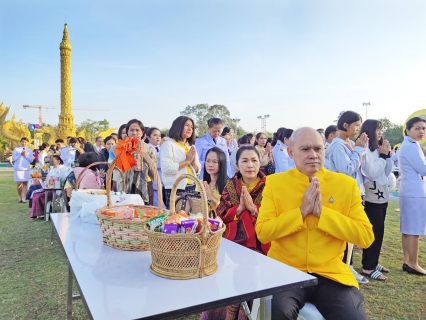 ไฟล์แนบ กปภ.สาขาอุบลราชธานี ร่วมพิธีทำบุญตักบาตร พิธีถวายพานพุ่มดอกไม้และถวายบังคม  เนื่องในวันพ่อแห่งชาติ ประจำปีพุทธศักราช 2562