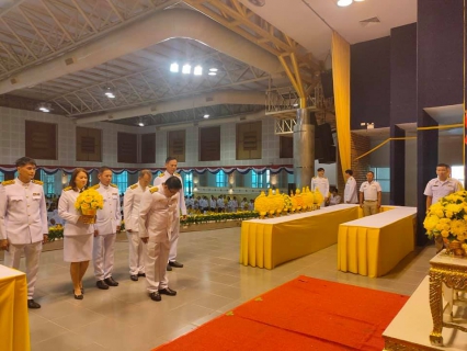 ไฟล์แนบ กปภ.สาขาจันทบุรี เข้าร่วมงานพิธีวางพานพุ่มดอกไม้และถวายบังคม เนื่องในโอกาส วันพ่อแห่งชาติ ประจำปีพุทธศักราช 2562