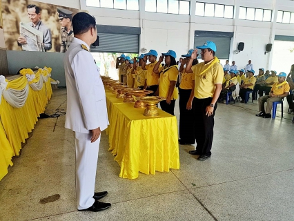 ไฟล์แนบ กปภ.สาขาปราณบุรี เข้าร่วมพิธีมอบหมวกและผ้าพันคอจิตอาสาพระราชทาน 