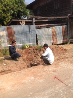 ไฟล์แนบ กปภ.สาขากำแพงเพชร ลงพื้นที่สำรวจท่อแตก - ท่อรั่ว 