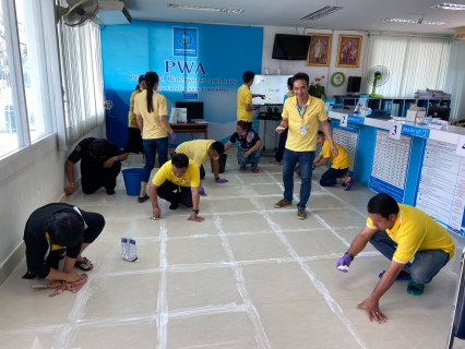 ไฟล์แนบ กปภ.สาขากำแพงเพชร จัดกิจกรรมสนทนายามเช้า (Morning Talk) พร้อมจัดกิจกรรม Big cleaning day