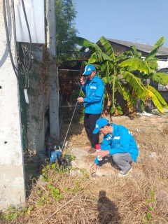 ไฟล์แนบ กปภ.สาขาสามพราน ลงพื้นที่สำรวจหาท่อแตก/รั่ว เพื่อลดน้ำสูญเสียและเพิ่มปริมาณน้ำจำหน่าย