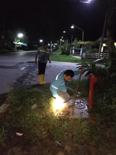 ไฟล์แนบ กปภ.สาขาชะอวด ลงพื้นที่ทำเสต็บเทส (step test) เพื่อลดน้ำสูญเสีย