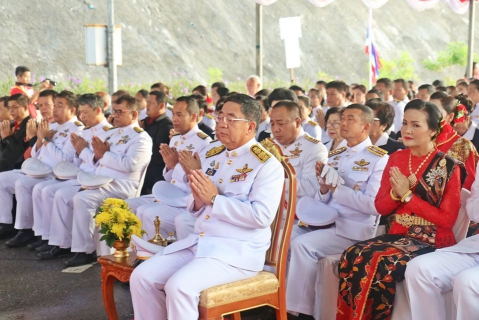 ไฟล์แนบ การประปาส่วนภูมิภาคสาขาชุมพร ร่วมกิจกรรมพิธีบวงสรวงดวงพระวิญญาณ เสด็จในกรมหลวงชุมพรฯ ครบ 139 ปี