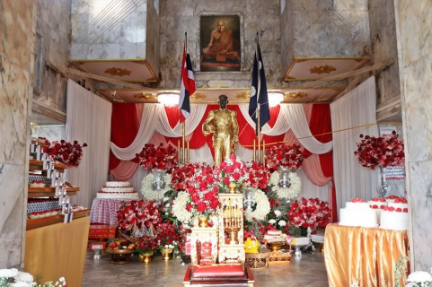 ไฟล์แนบ การประปาส่วนภูมิภาคสาขาชุมพร ร่วมกิจกรรมพิธีบวงสรวงดวงพระวิญญาณ เสด็จในกรมหลวงชุมพรฯ ครบ 139 ปี