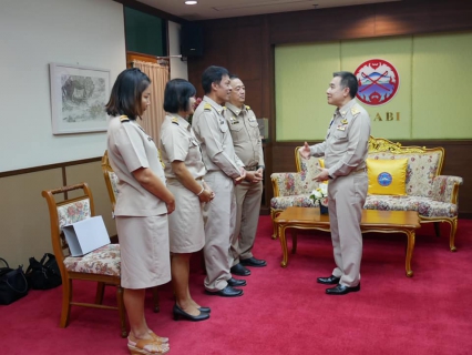 ไฟล์แนบ การประปาส่วนภูมิภาคเขต 4  การประปาส่วนภูมิภาคสาขากระบี่  ร่วมสวัสดีปีใหม่แด่ท่านผู้ว่าราชการจังหวัดกระบี่ และผู้อำนวยการแขวงทางหลวงกระบี่