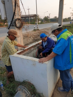 ไฟล์แนบ กปภ.สาขาพนมทวน ปฏิบัติตามแผนงานลดน้ำสูญเสีย 