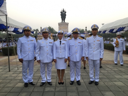 ไฟล์แนบ กปภ.สาขาพนมทวน ร่วมถวายพุ่มเงิน-พุ่มทอง ถวายราชสักการะ พระนเรศวรมหาราช