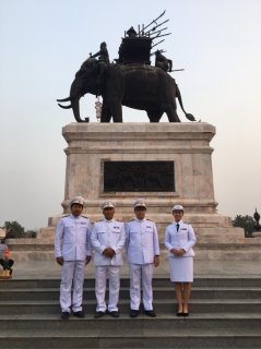 ไฟล์แนบ กปภ.สาขาพนมทวน ร่วมถวายพุ่มเงิน-พุ่มทอง ถวายราชสักการะ พระนเรศวรมหาราช