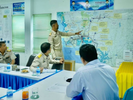 ไฟล์แนบ นายเสริม  หึกขุนทด ผู้อำนวยการการประปาส่วนภูมิภาคเขต 4 ลงพื้นที่การประปาส่วนภูมิภาคสาขากระบี่เพื่อ ติดตามและประเมินสถานการณ์ภัยแล้ง เตรียมความพร้อมเพื่อป้องกันผลกระทบจากภัยแล้งและการขาดแคลนน้ำดิบในช่วงฤดูแล้งหรือสภาวะฝนทิ้งช่วง 
