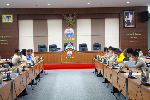 ไฟล์แนบ การประปาส่วนภูมิภาคสาขากระบี่ เข้าร่วมประชุมการเตรียมการป้องกันและแก้ปัญหาภัยแล้ง จังหวัดกระบี่ ประจำปี 2563