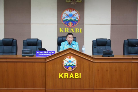 ไฟล์แนบ การประปาส่วนภูมิภาคสาขากระบี่ เข้าร่วมประชุมการเตรียมการป้องกันและแก้ปัญหาภัยแล้ง จังหวัดกระบี่ ประจำปี 2563
