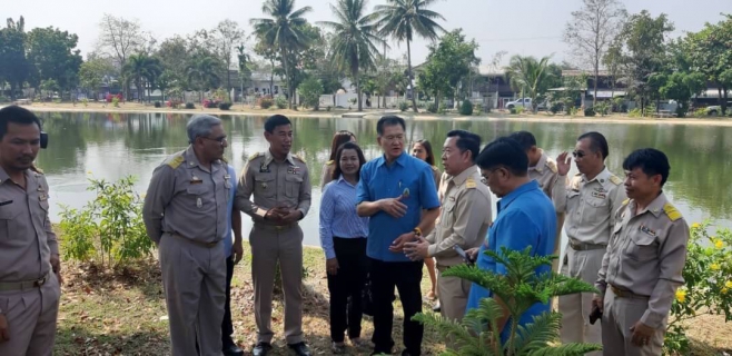 ไฟล์แนบ การประปาส่วนภูมิภาคสาขาพิมาย ร่วมต้อนรับผู้ว่าราชการจังหวัดนครราชสีมา ลงพื้นที่ติดตามสถานการณ์ภัยแล้ง