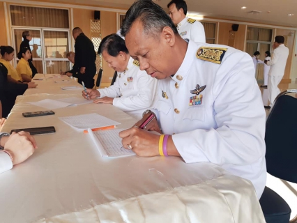 ไฟล์แนบ กปภ.สาขาระนอง ร่วมพิธีถวายราชสักการะ สมเด็จพระนเรศวรมหาราช