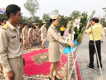 ไฟล์แนบ กปภ.สาขาสิงห์บุรี ร่วมพิธีวางพวงมาลางาน "สดุดีวีรชนค่ายบางระจัน" ประจำปี 2563