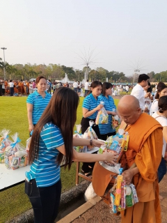 ไฟล์แนบ กปภ.สาขาสามพราน เข้าร่วมพิธีทำบุญตักบาตรและเวียนเทียนเนื่องในวันมาฆบูชา ประจำปี 2563