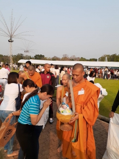 ไฟล์แนบ กปภ.สาขาสามพราน เข้าร่วมพิธีทำบุญตักบาตรและเวียนเทียนเนื่องในวันมาฆบูชา ประจำปี 2563