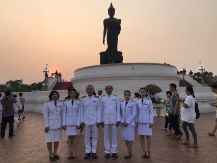 ไฟล์แนบ กปภ.สาขาสามพราน เข้าร่วมพิธีทำบุญตักบาตรและเวียนเทียนเนื่องในวันมาฆบูชา ประจำปี 2563