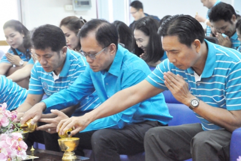 ไฟล์แนบ การประปาส่วนภูมิภาคเขต 6 จัดพิธีบวงสรวงพระแม่ธรณีฯ และพิธีสงฆ์ เนื่องในโอกาสวันสถาปนา กปภ. ครบรอบ 41 ปี