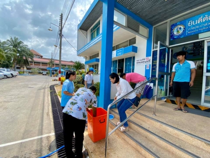 ไฟล์แนบ การประปาส่วนภูมิภาคสาขากระบี่ ประกอบพิธีทำบุญสำนักงาน เนื่องในวันคล้ายวันสถาปนาครบรอบ 41 ปี กปภ. และพร้อมใจกันจัดกิจกรรม Big Cleannig Day เพื่อปรับภูมิทัศน์ทั้งภายในและนอกสำนักงาน