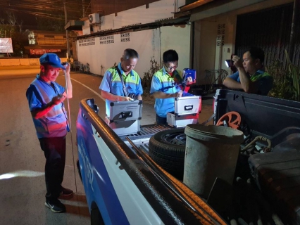 ไฟล์แนบ กปภ.สาขาเด่นชัย สำรวจแนวท่อ DMA6 หาจุดท่อรั่วเพื่อลดน้ำสูญเสีย