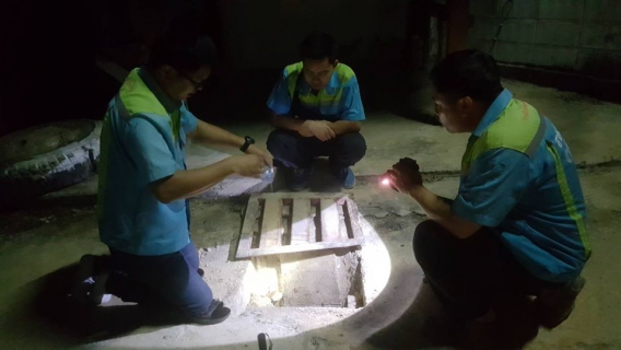 ไฟล์แนบ กปภ.สาขาเด่นชัย สำรวจแนวท่อ DMA6 หาจุดท่อรั่วเพื่อลดน้ำสูญเสีย