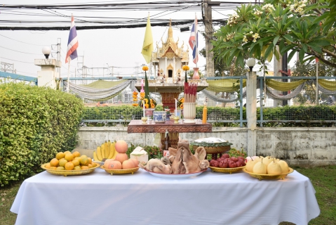 ไฟล์แนบ กปภ.สาขาเชียงใหม่ (พ) จัดพิธีบวงสรวงพระภูมิเจ้าที่ และพระแม่ธรณี
