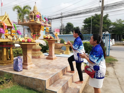 ไฟล์แนบ กปภ.สาขาพัทยา จัดพิธีสักการะบูชาพระภูมิเจ้าที่ ศาลตายาย และพระแม่ธรณี เนื่องในวันสถาปนาการประปาส่วนภูมิภาคครบรอบ ๔๑ ปี 